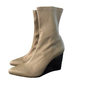 Rag & Bone Phoenix Leather Wedge Boots Women's, Size 39.5 WORN ONCE